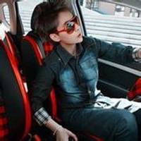 开车头像男侧面头像