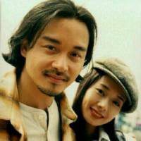 张国荣中分头像