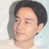 张国荣中分头像