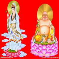 弥勒佛头像图片大全