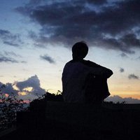 微信侧面头像男