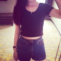 性感图片头像马甲线