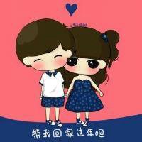 手绘头像情侣头像一对