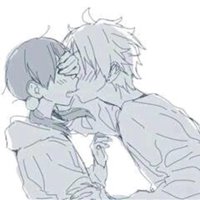 手绘头像情侣头像一对