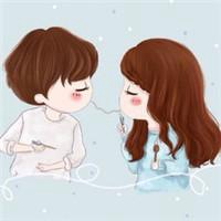 手绘头像情侣头像一对