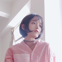 模糊头像女生粉色