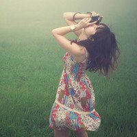 模糊女生头像个性