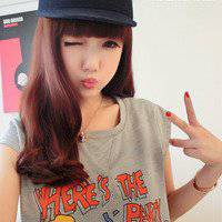 模糊女生头像个性