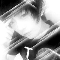 模糊的男生头像