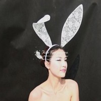 欧美兔耳朵头像