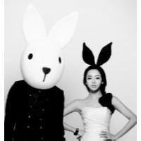 欧美兔耳朵头像