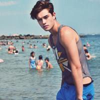 欧美阳光头像男