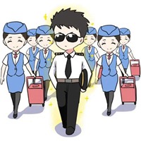 民航飞行员头像