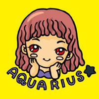 水瓶头像女生带字