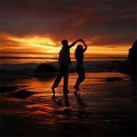 浪漫黄昏头像图片大全