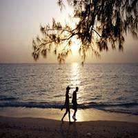 浪漫黄昏头像图片大全