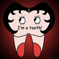 牙齿头像图片大全可爱