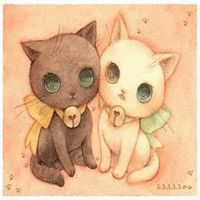 猫系情侣头像