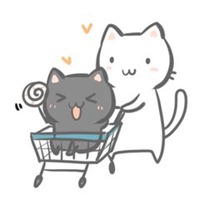 猫系情侣头像