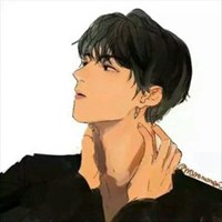 男侧脸头像动漫