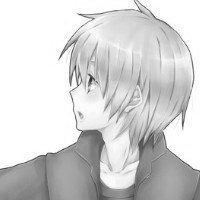 男侧脸头像动漫