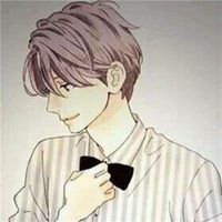 男侧脸头像动漫