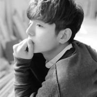 男头像黑白高冷侧面