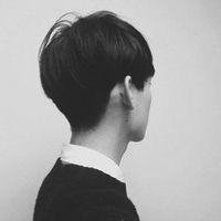 男头像黑白高冷侧面