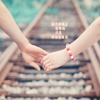 男女手牵手唯美情侣头像