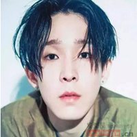 男生中分发型头像