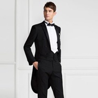 男生穿燕尾服头像