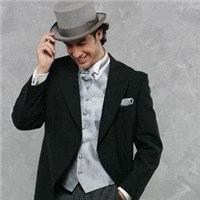 男生穿燕尾服头像