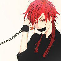 男生蒙眼头像动漫图片