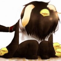 男生蒙眼头像动漫图片