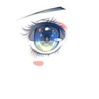 眼睛头像女只要眼睛