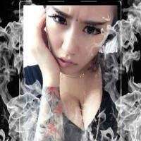 社会人头像女生带纹身