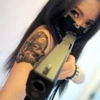 社会人头像女生带纹身