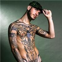 社会人头像男生带纹身