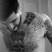 社会哥头像纹身