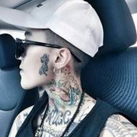 社会哥头像纹身