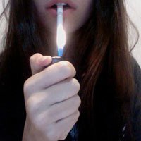 社会姐抽烟头像