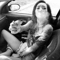 社会姐抽烟头像