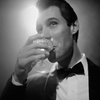 社会青年头像黑白男生