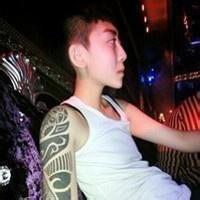 社会青年头像黑白男生