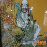 罗汉头像素描图片