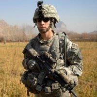 美国士兵军人头像