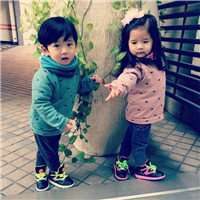 萌娃情侣头像一对可爱