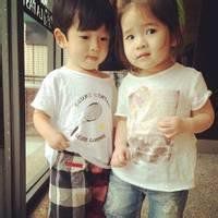 萌娃情侣头像一对可爱