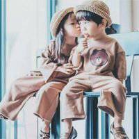 萌娃情侣头像一对可爱