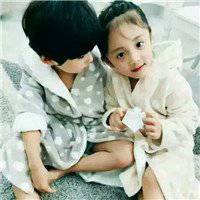 萌娃情侣头像一对可爱